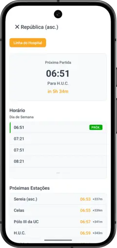 Station and fare information