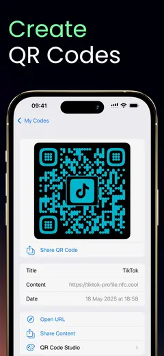 Real-time QR code scanning view