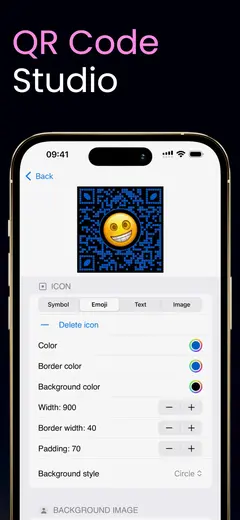 Organized history of scanned QR codes