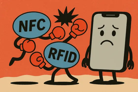 一部 iPhone 面对只支持 RFID 的小区门禁读卡器