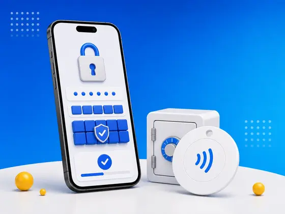 标签上的 NFC Safe 加密机密信息