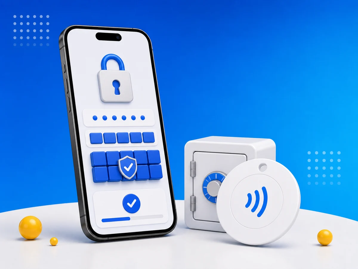 NFC Safe encrypted-secret on a tag